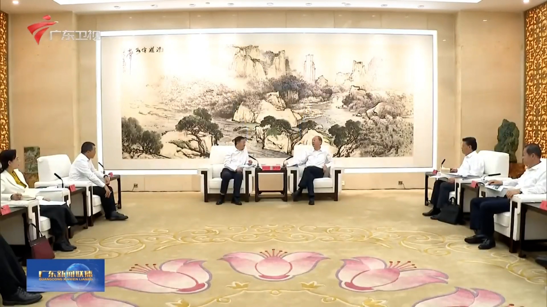 楊長(zhǎng)利高立剛拜會(huì)廣東省委書(shū)...